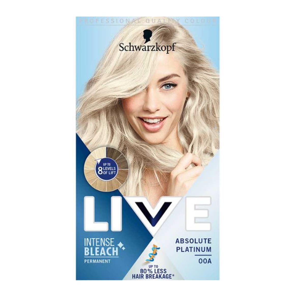 LIVE 00A Absolute Platinum Permanent Hair Dye