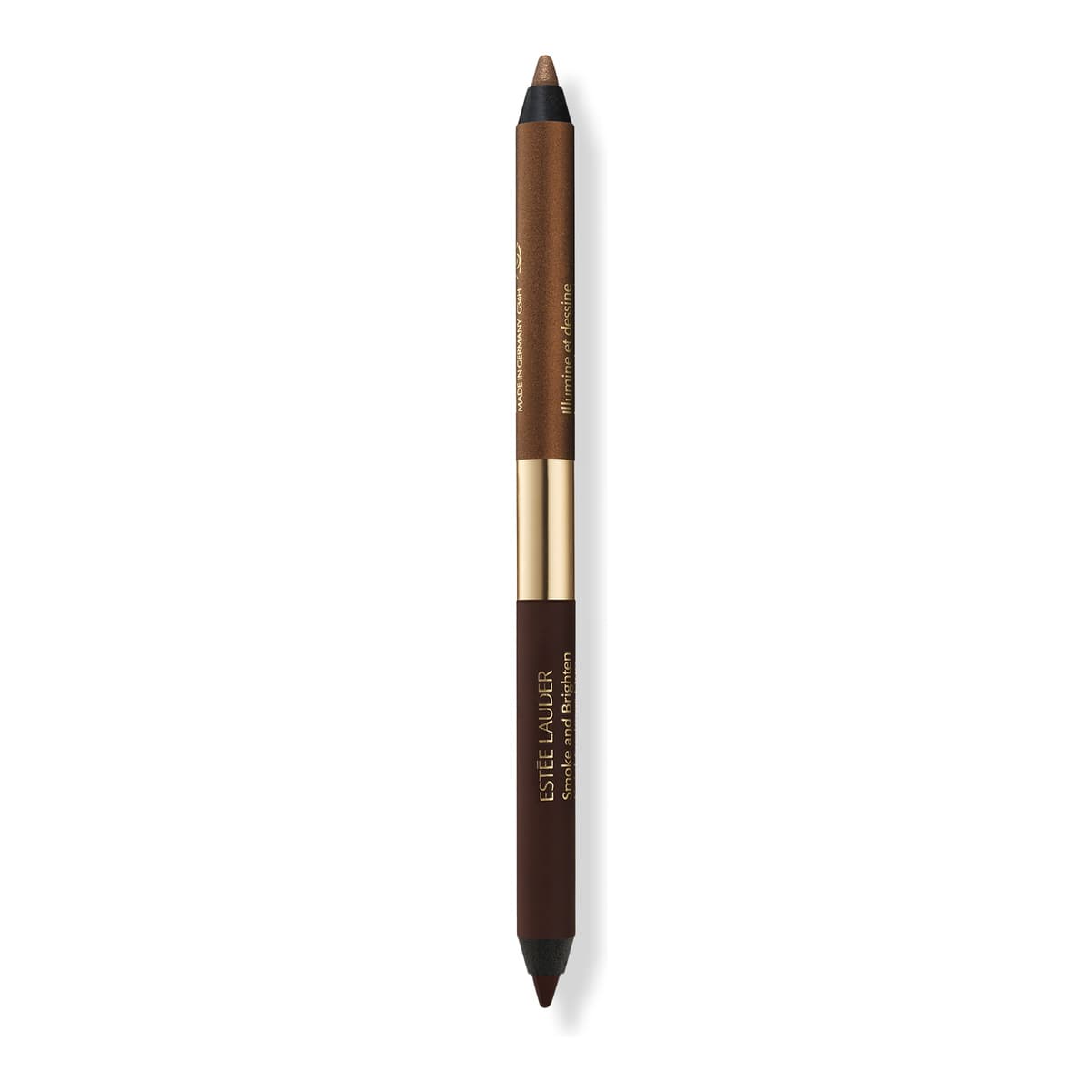 Smoke and Brighten Kajal Eyeliner Duo, Dark Chocolate