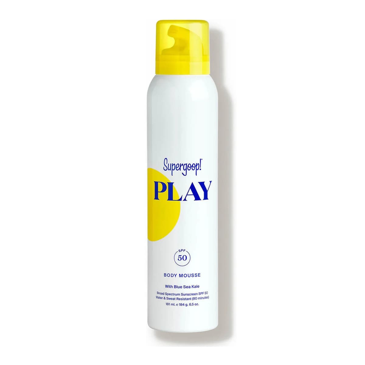 PLAY Body Mousse SPF 50 with Blue Sea Kale