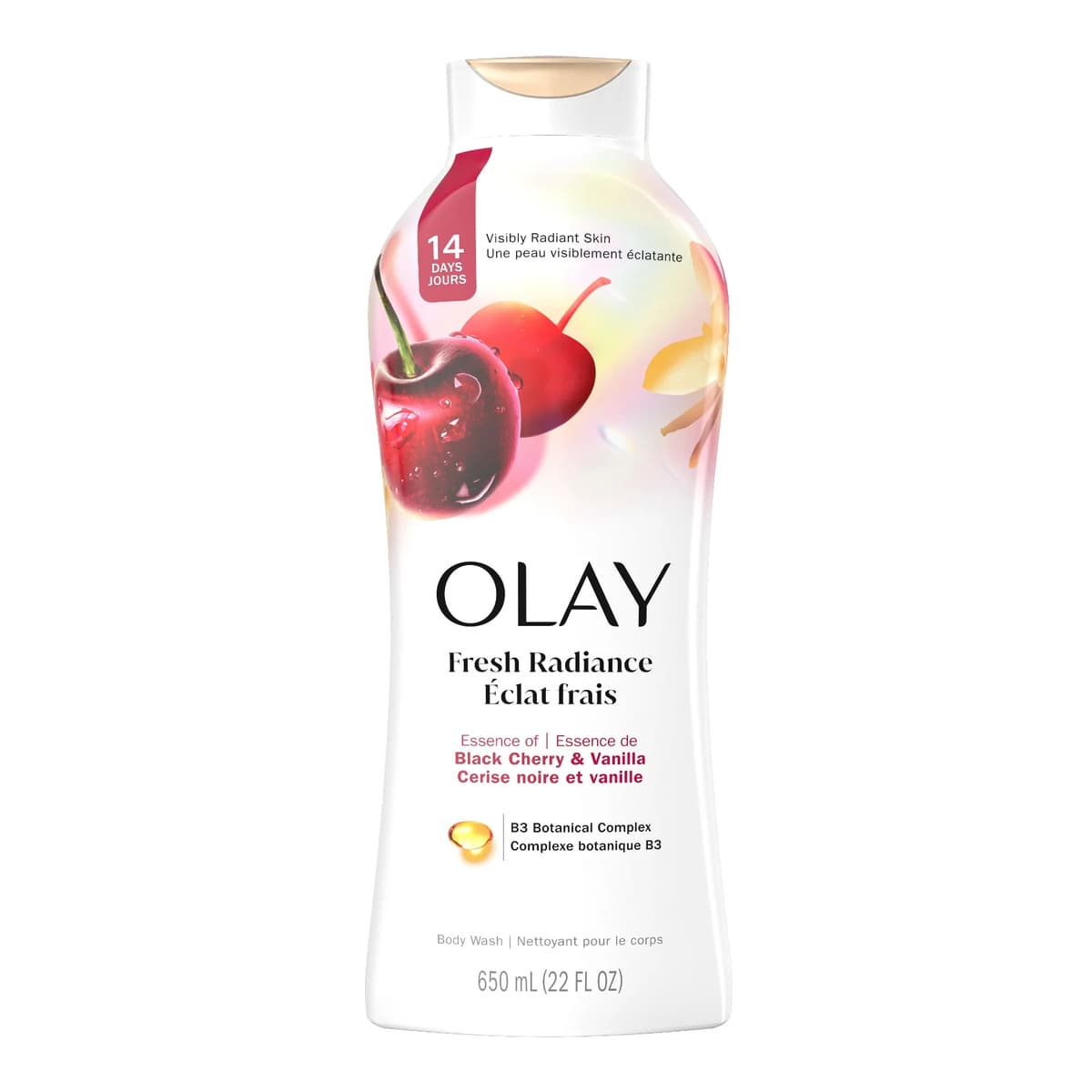 Fresh Outlast Black Cherry & Vanilla Body Wash