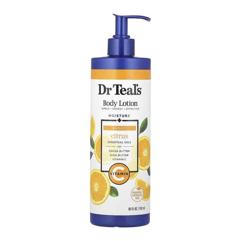 Body Lotion, Moisture + Radiant, Citrus
