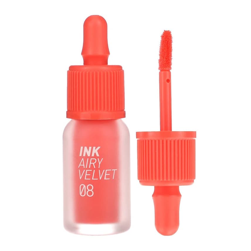 Ink Airy Velvet Lip Tint, #08 Pretty Orange Pink