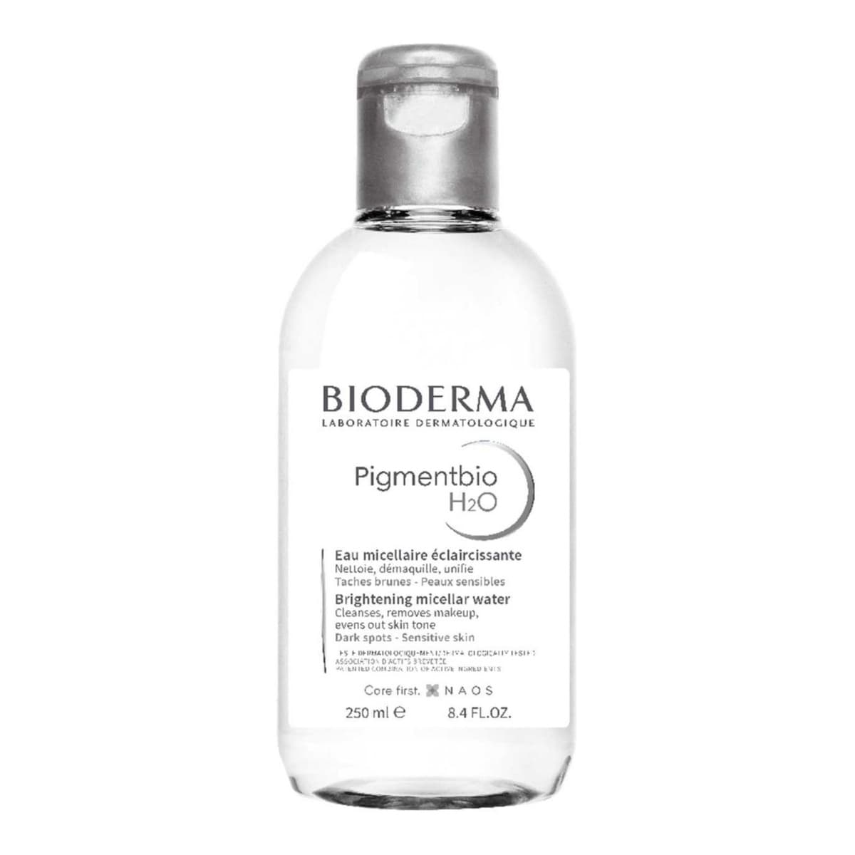 Pigmentbio H2O Micellar Water Brightening Cleanser for Hyperpigmentation