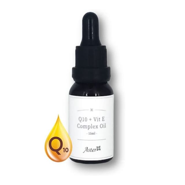 Face Oil, Q10+Vit E Complex