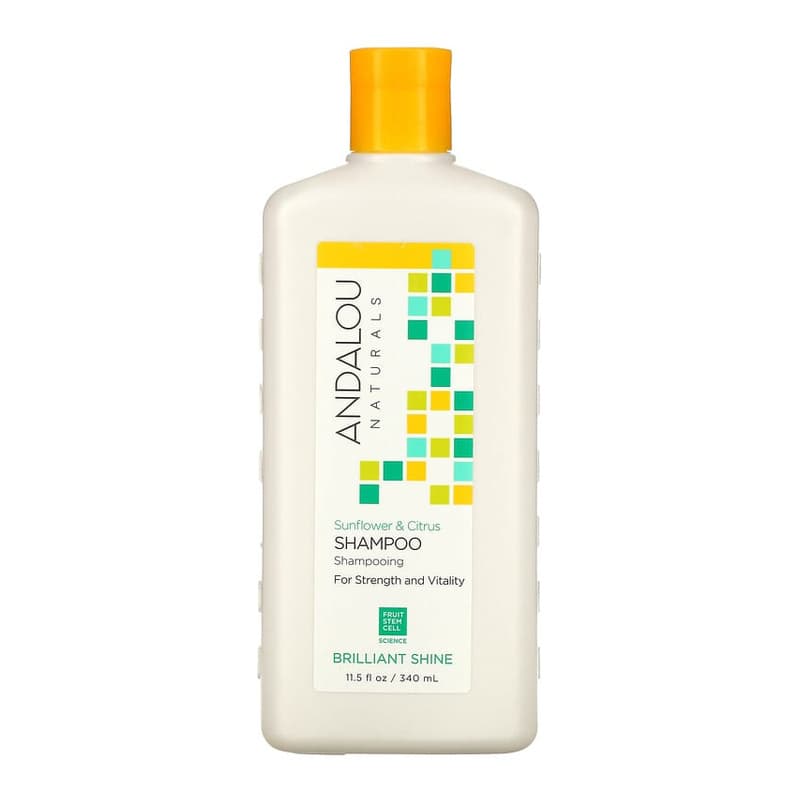 Shampoo, Brilliant Shine, For Strength and Vitality, Sunflower & Citrus