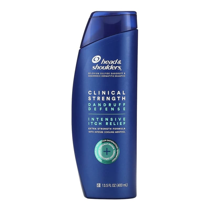 Clinical Strength, Dandruff Defense Shampoo, Intensive Itch Relief
