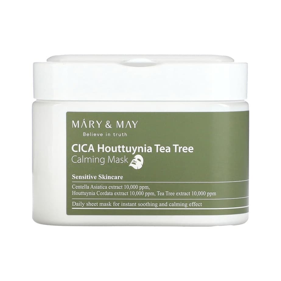 CICA Houttuynia Tea Tree Calming Beauty Mask
