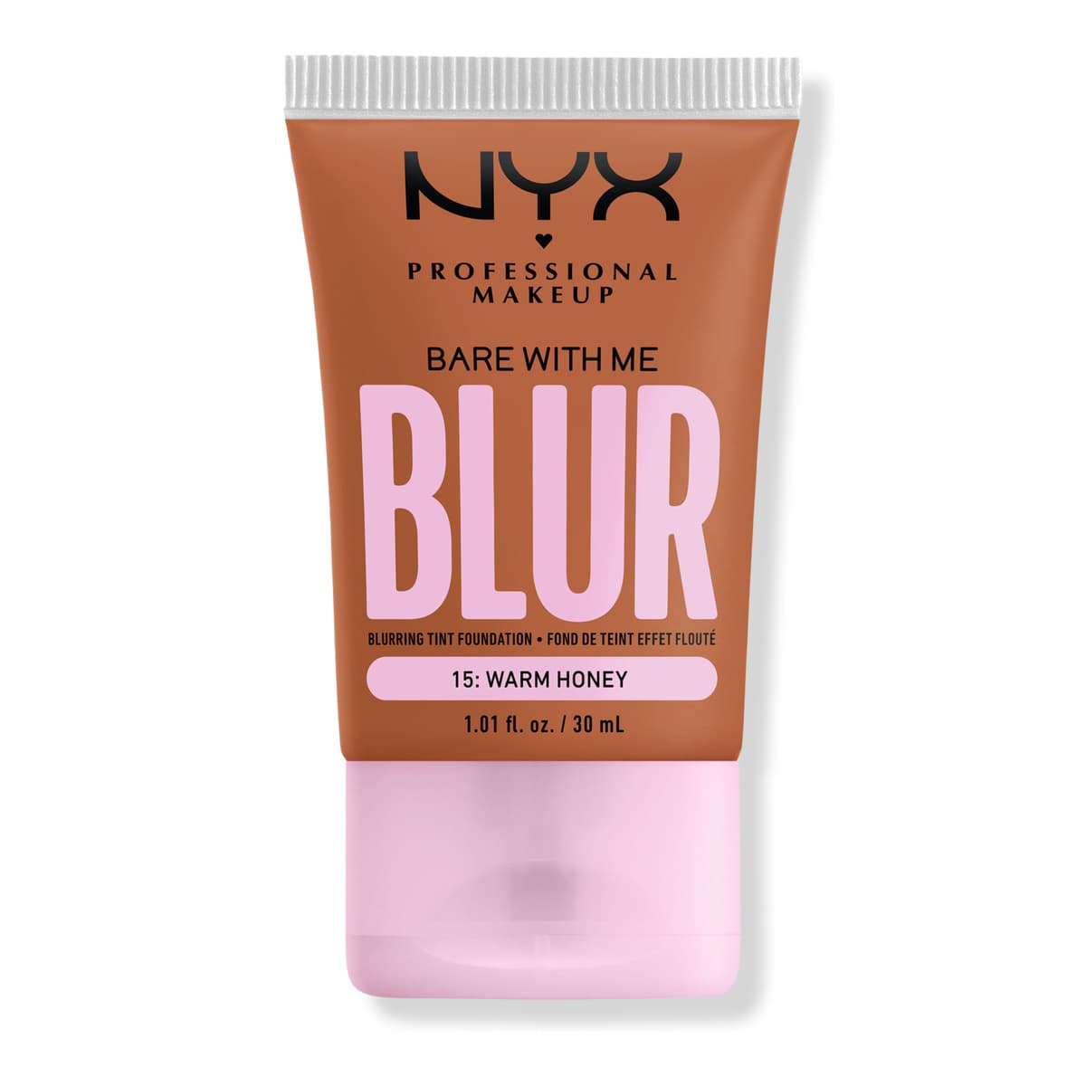 Bare With Me Blur Tint Soft Matte Foundation, #15: Warm Honey