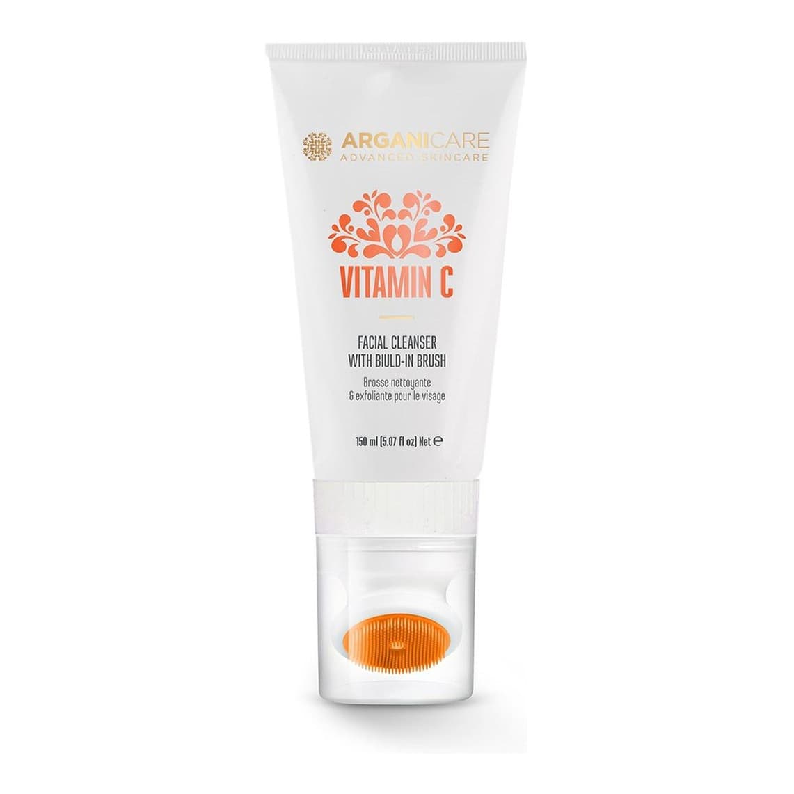 Vitamin C Facial Cleanser with Build-In Brush