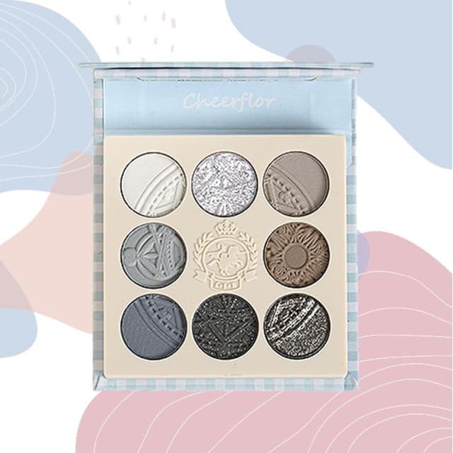 Farley Garden Magic Circle Embossed Eyeshadow, CFR971 Haze Blue
