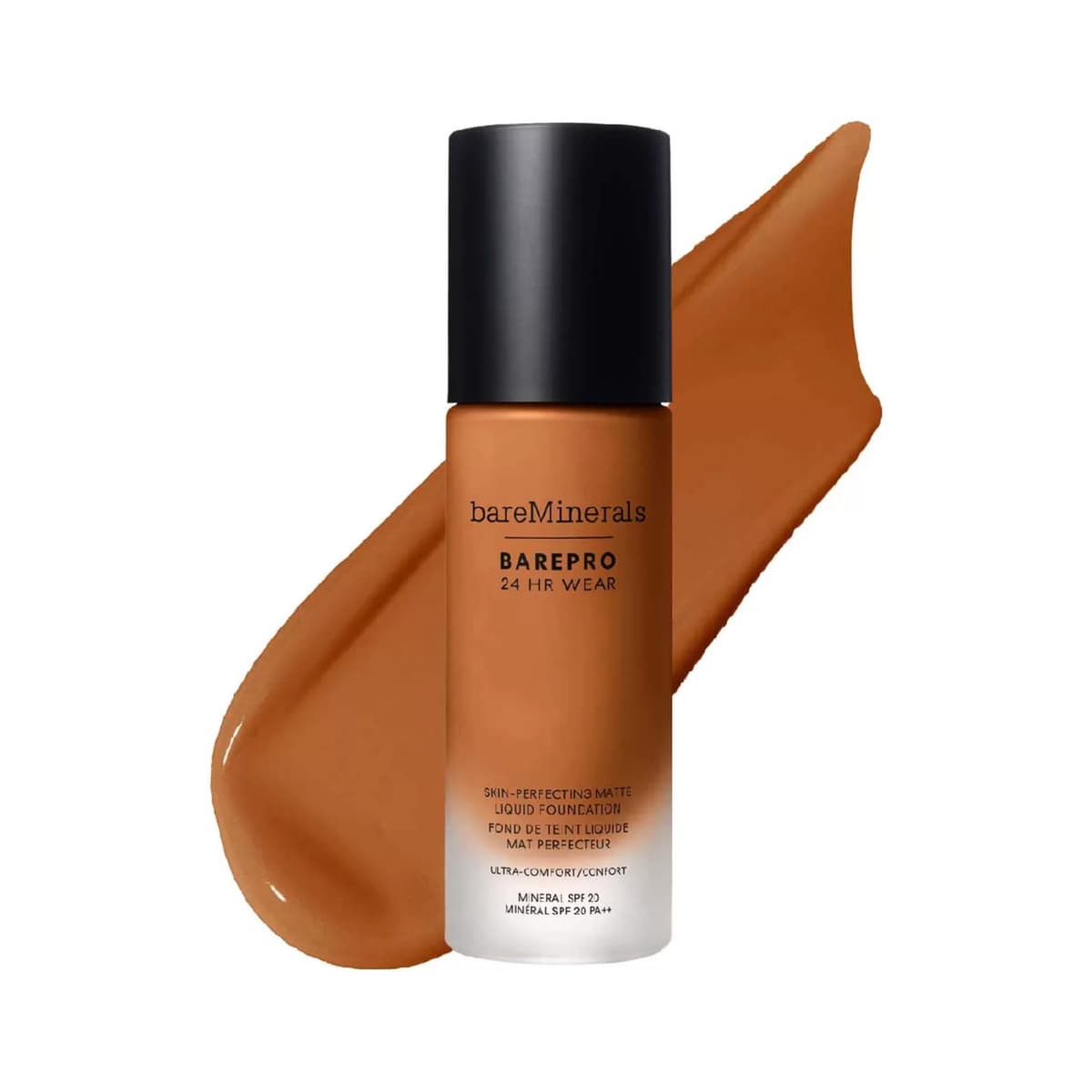 Barepro 24hr Matte Comfort Liquid Foundation Mineral SPF20, med.deep 46 neutral
