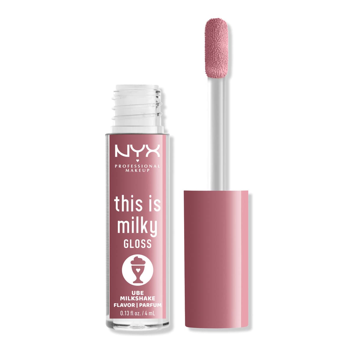 This is Milky Gloss Milkshakes Vegan Lip Gloss, Ube Milkshake