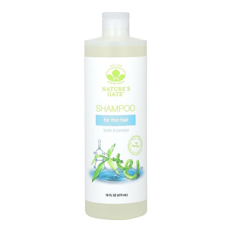 (Nature's Gate), Biotin & Bamboo Shampoo for Thin Hair
