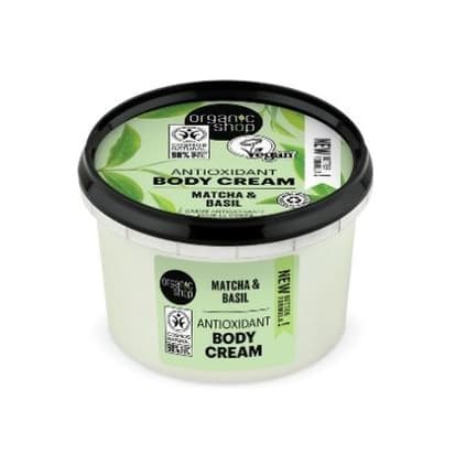 Antioxidant Body Cream Matcha & Basil
