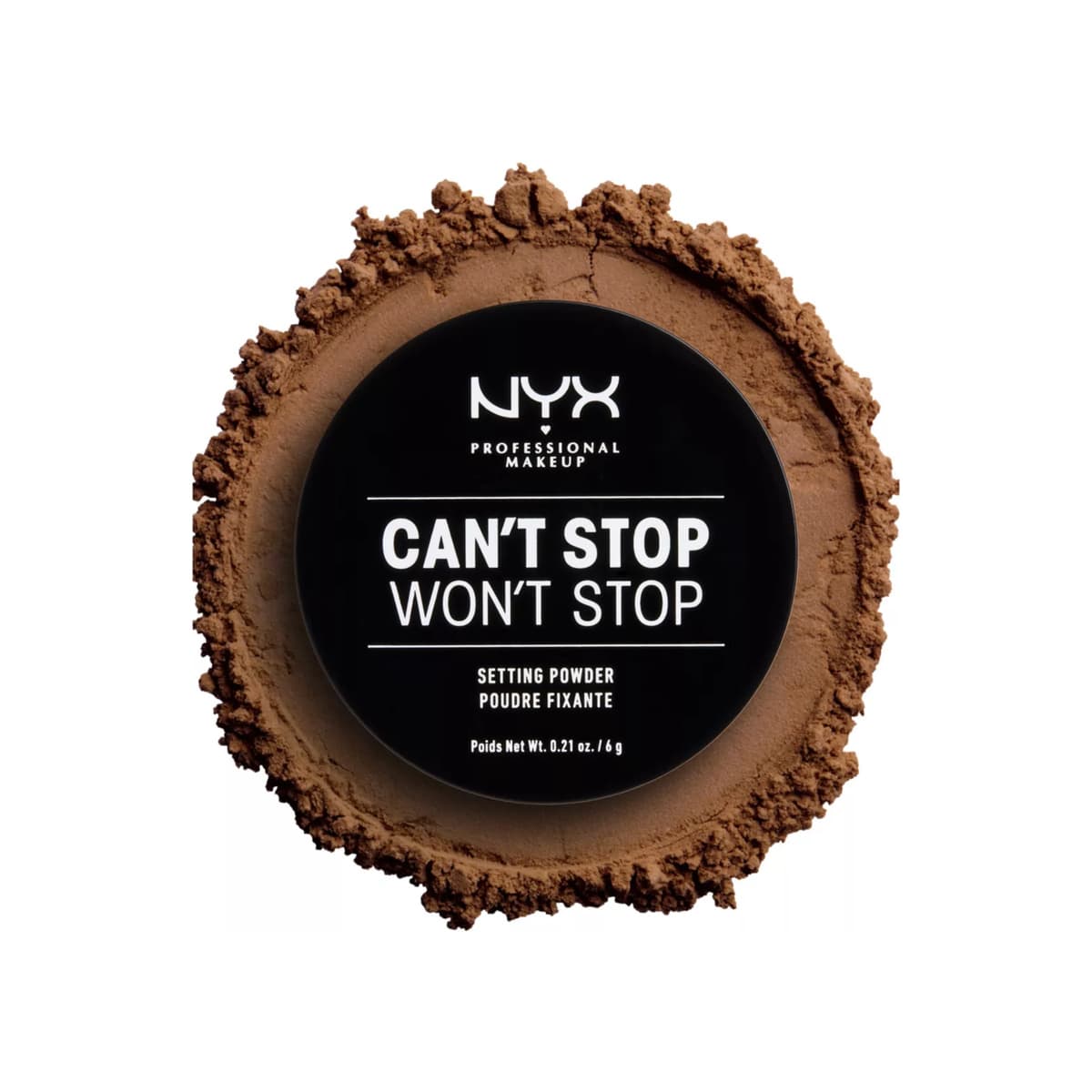 Can't Stop Won't Stop Setting Powder, MEDIUM DEEP