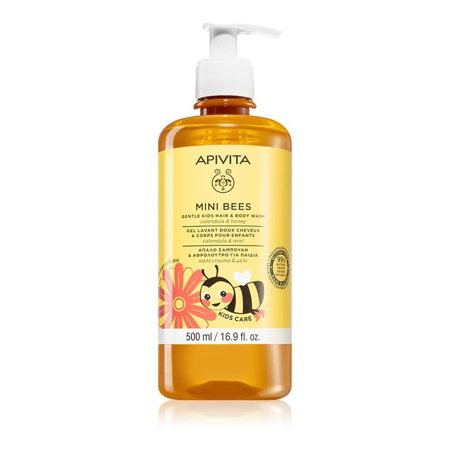 Mini Bees Gentle Kids Hair&Body wash Calendula&Honey