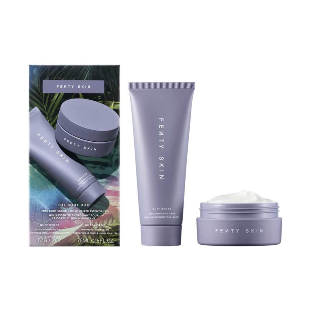 The Body Duo Mini Body Scrub & Moisturizer Essentials