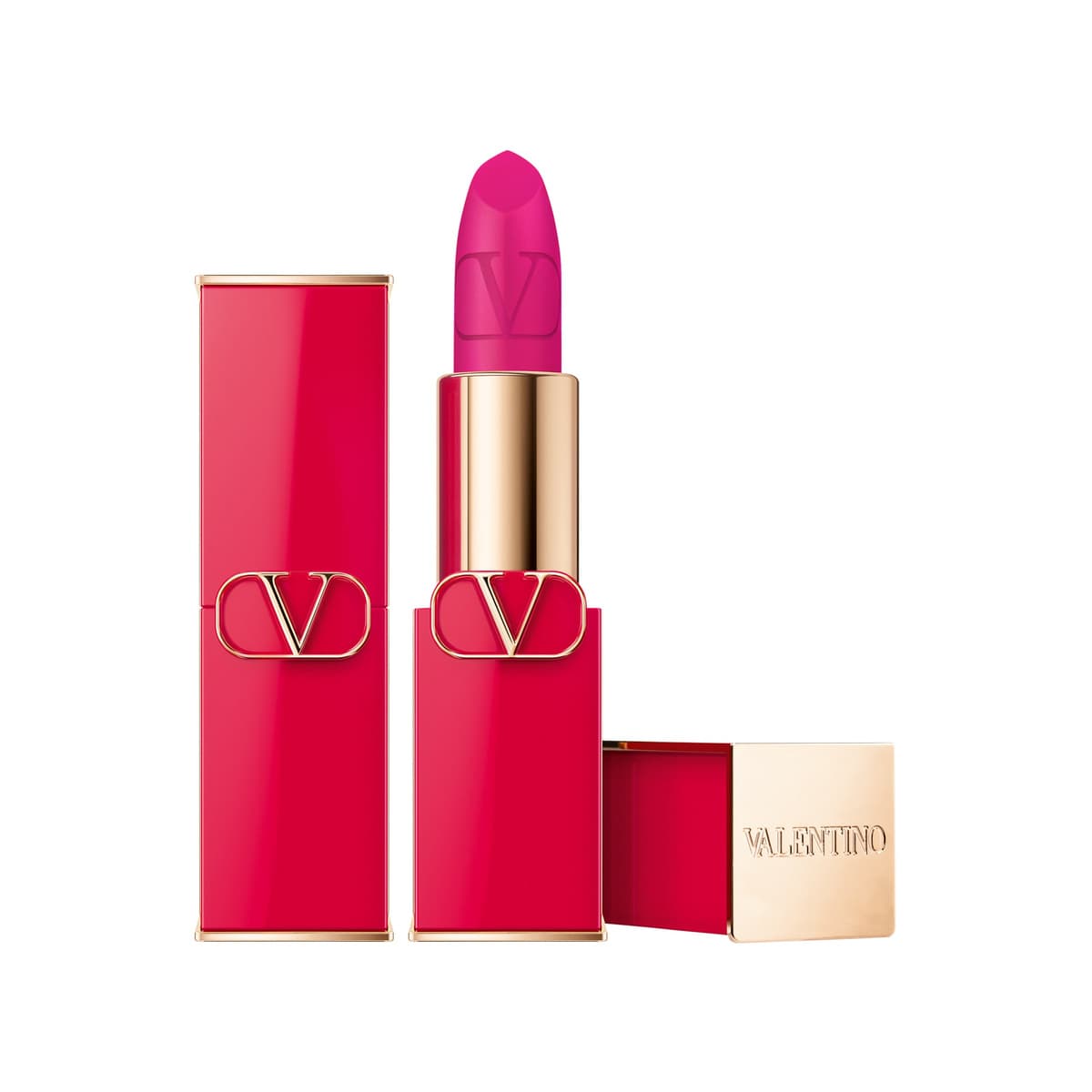 Rosso Valentino High Pigment Refillable Lipstick, 302R Pink is Punk