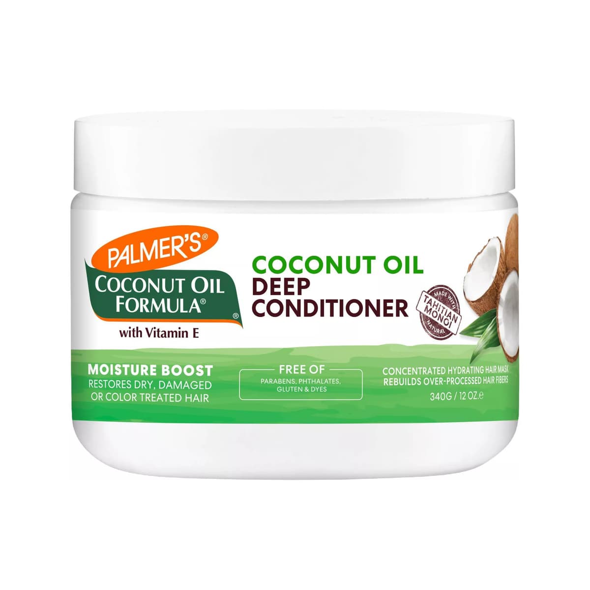 Coconut Oil Formula Moisture Boost Deep Conditioner