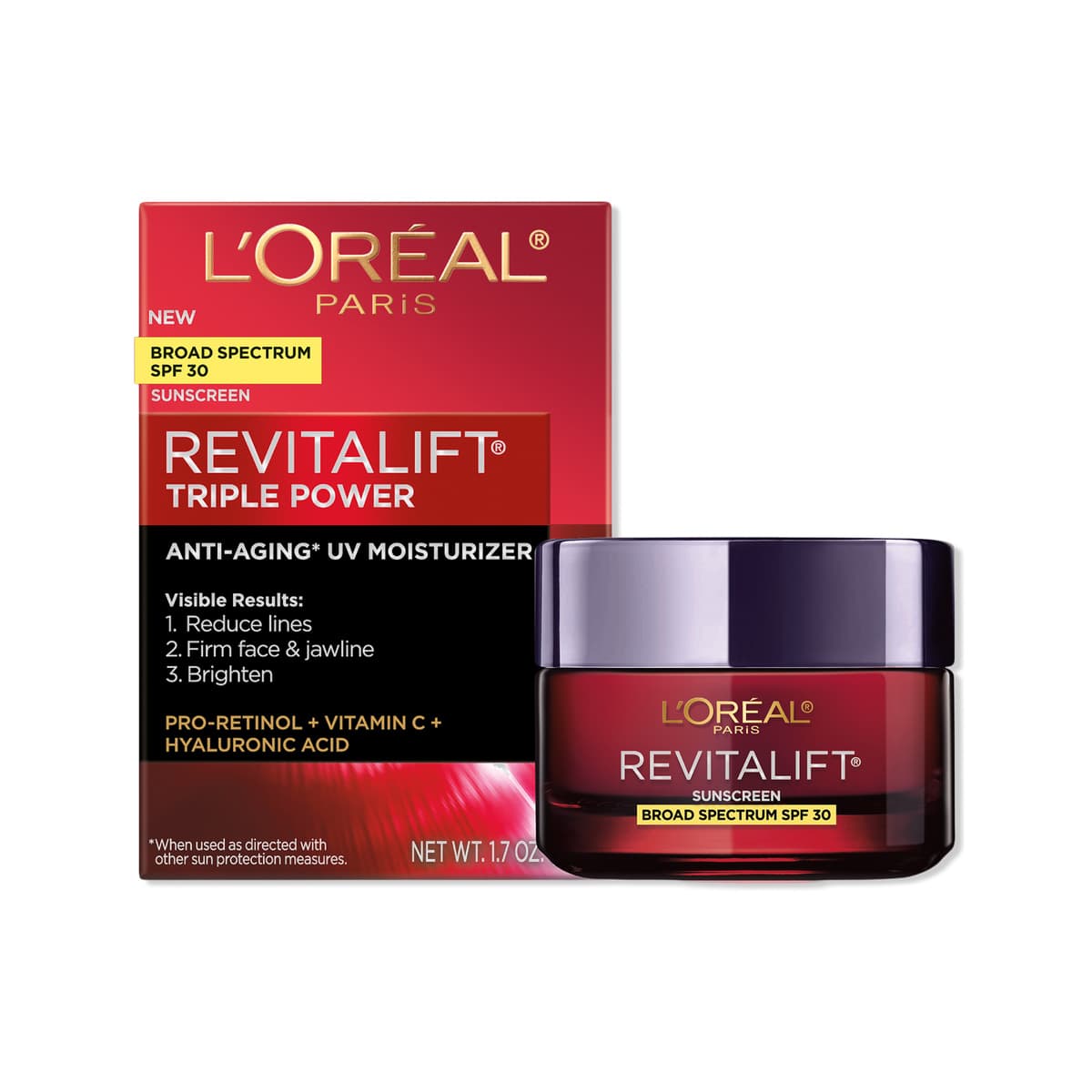 Revitalift Triple Power Face and Neck Moisturizer SPF 30