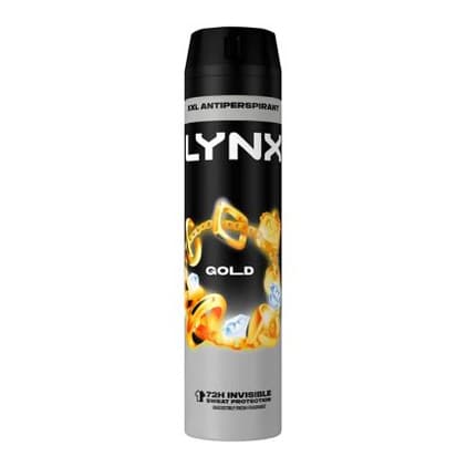 Anti-perspirant Deodorant Spray XXL Gold Anti White Marks