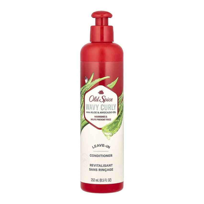 Wavy Curly Leave-In Conditioner with Aloe & Avocado Oil