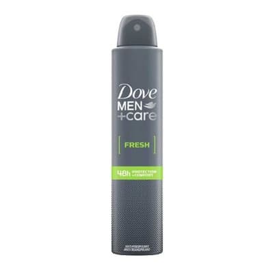 Men+Care Fresh deodorant for men with 1/4moisturising cream Antiperspirant Aerosol for 48h sweat and odour protection