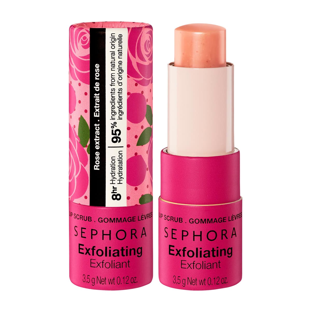 Exfoliating Lip Scrub, Rose