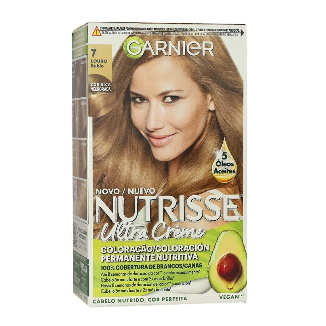 Nutrisse Ultra Crème Permanent Hair Dye 7 Blonde