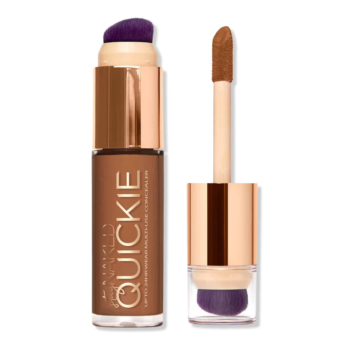 Quickie 24HR Full-Coverage Waterproof Concealer, 80WO Deep Warm Orange