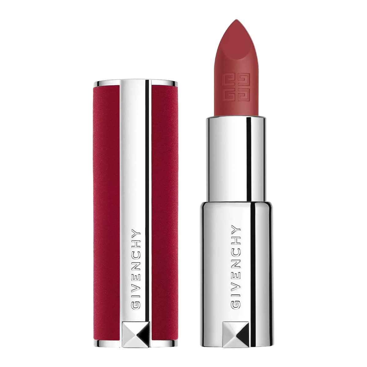 Le Rouge Deep Velvet Matte Lipstick, #27 Rouge Infusé