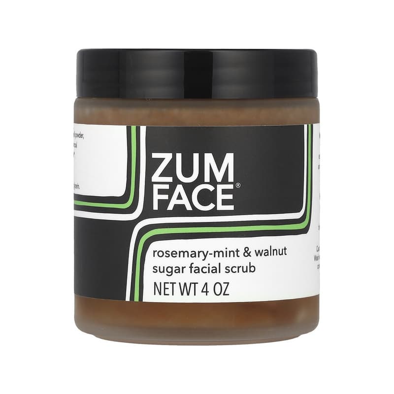 Face, Sugar Facial Scrub, Rosemary-Mint & Walnut