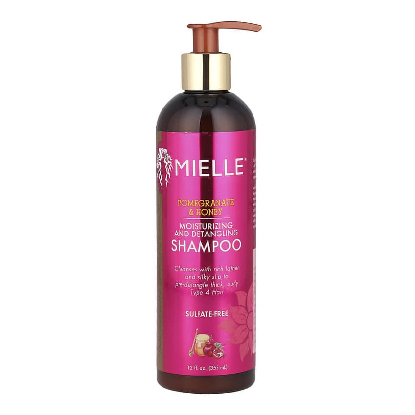 Moisturizing and Detangling Shampoo, Pomegranate & Honey