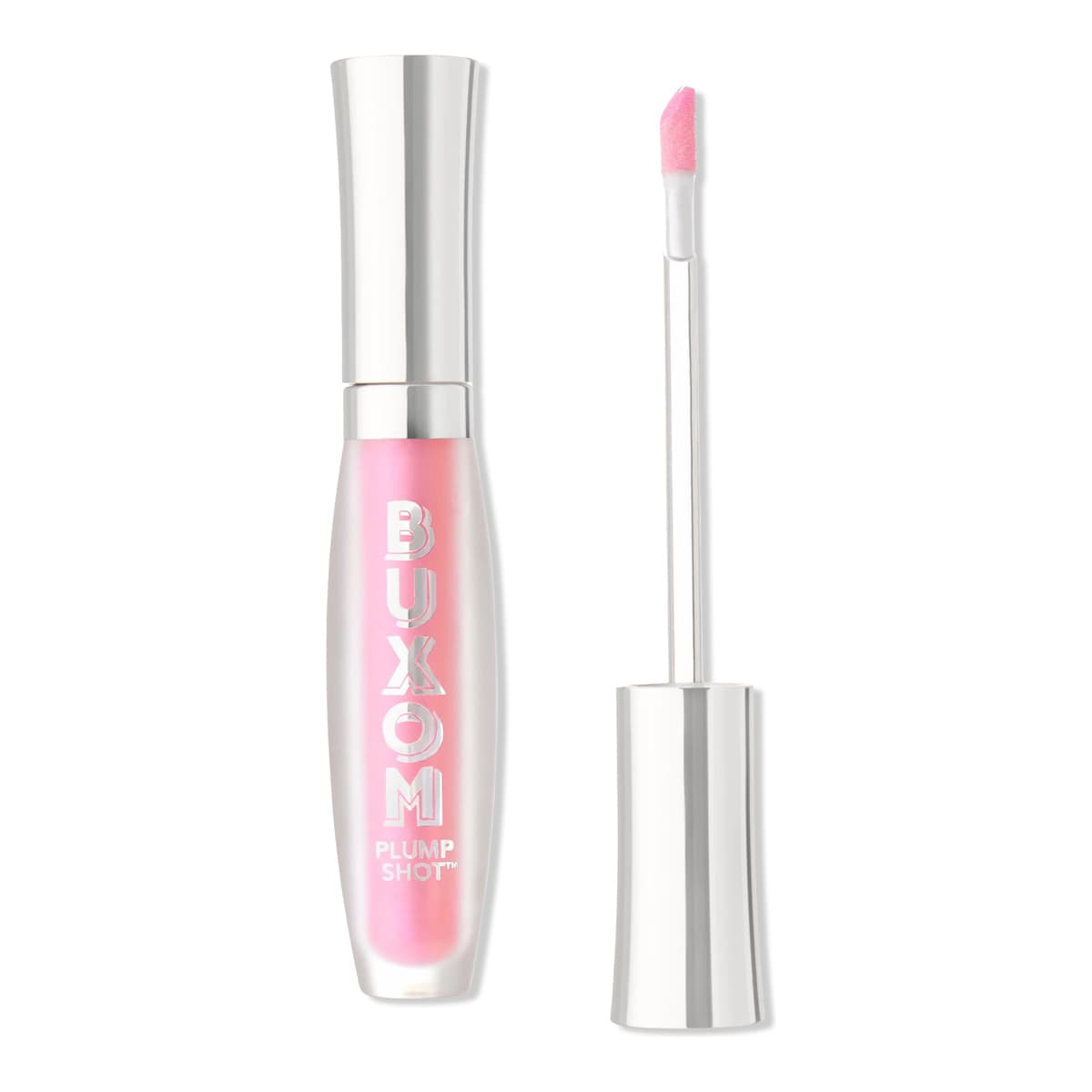 Plump Shot Lip Serum, Spellbound Pink - multichrome tint