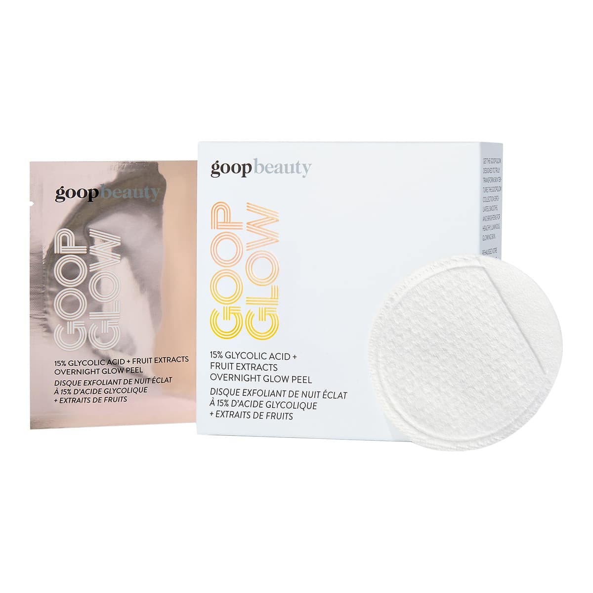 GOOPGLOW 15% Glycolic Acid Overnight Glow Peel