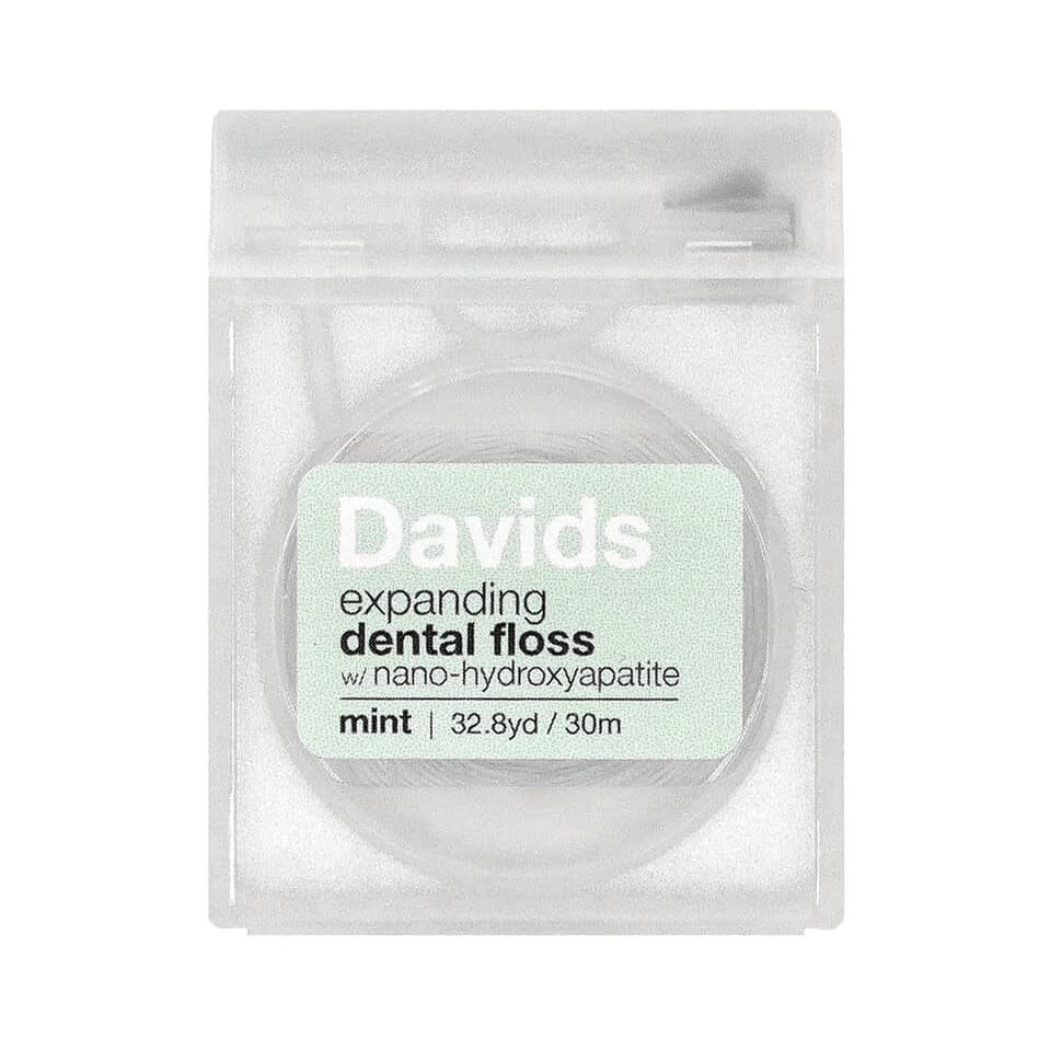 Expanding Dental Floss, Mint, 32.8 yd (30 m)