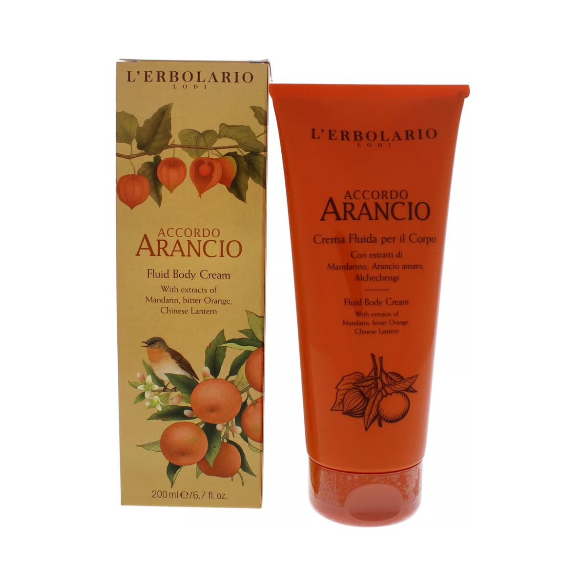 Accordo Arancio Body Cream by LErbolario for Unisex - Body Cream