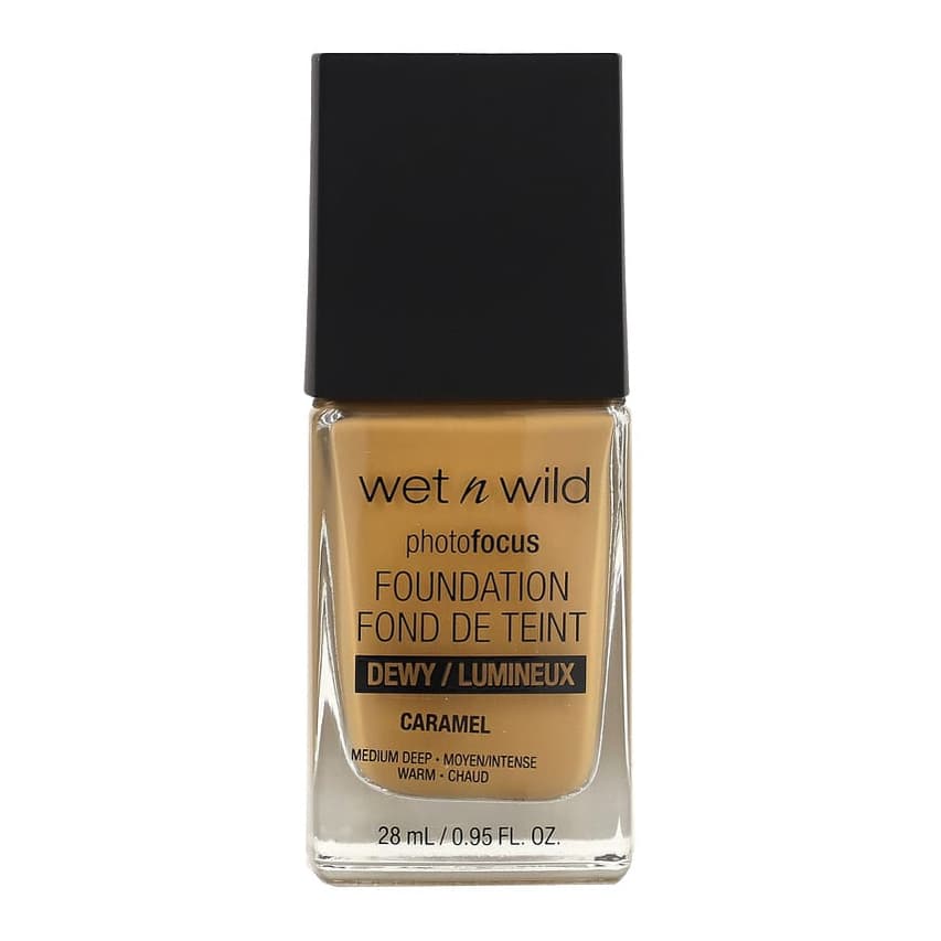 PhotoFocus, Foundation, Dewy, Caramel