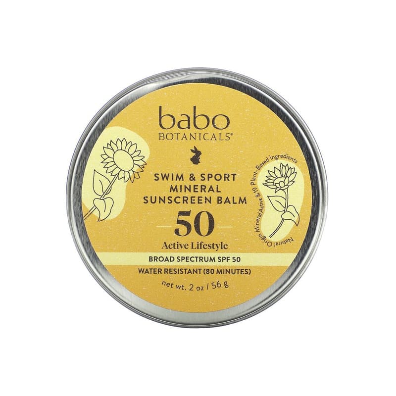 Swim & Sport Mineral Sunscreen Balm, SPF 50