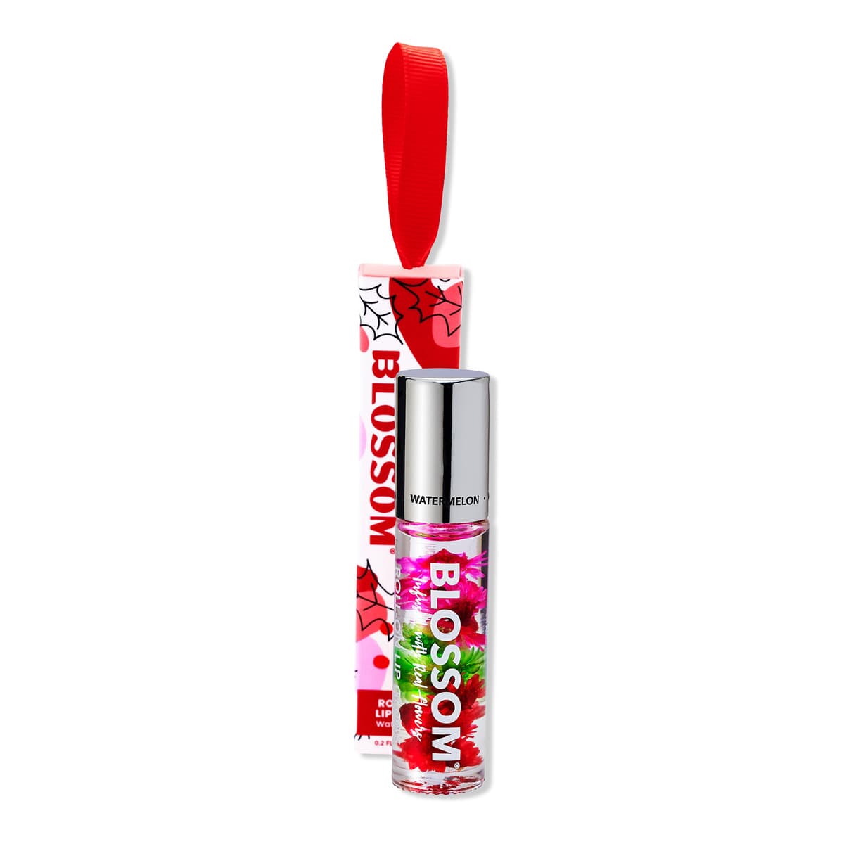 Roll-On Lip Gloss Ornament - Watermelon