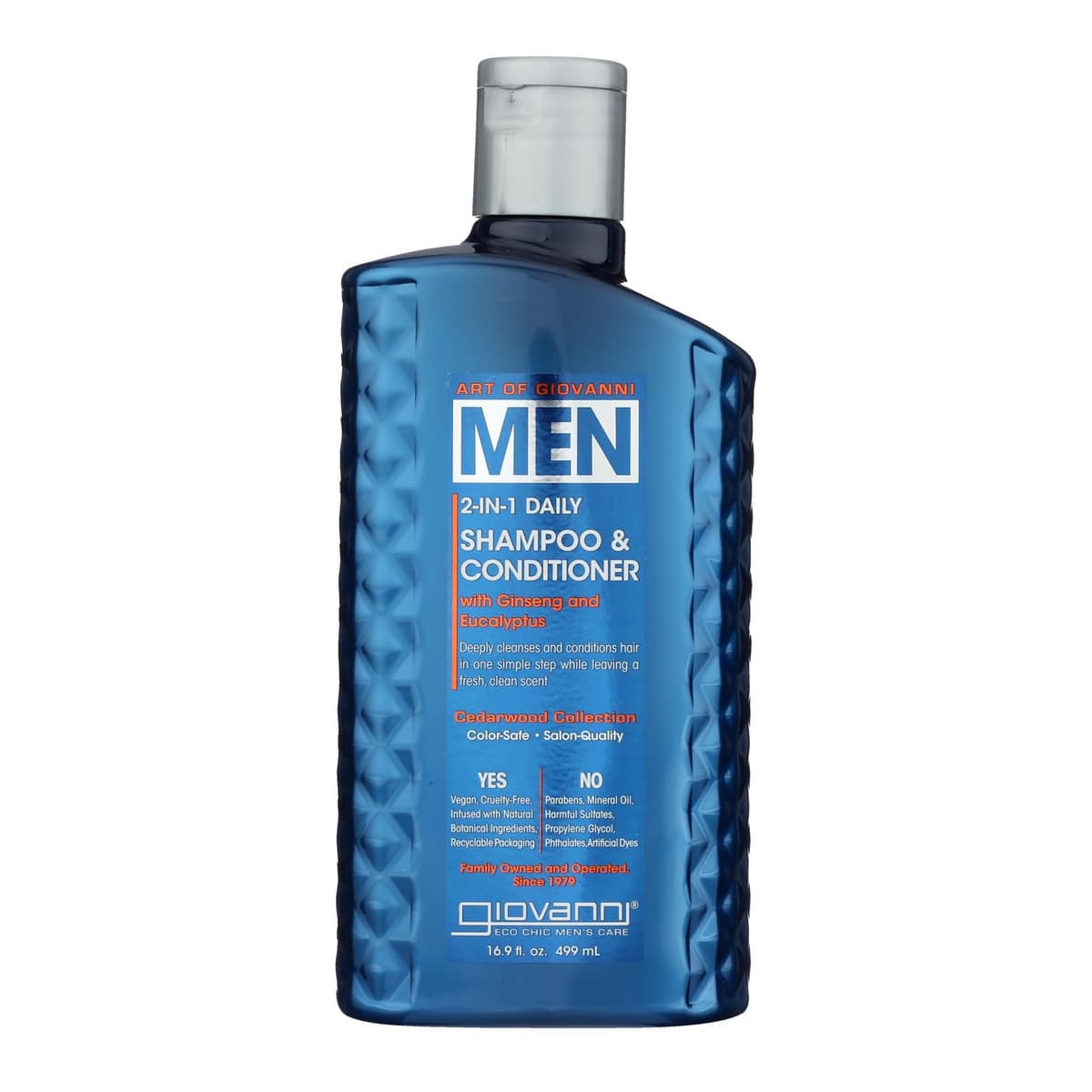 2-in-1 Shampoo and Conditioner for Men Cedarwood Collection