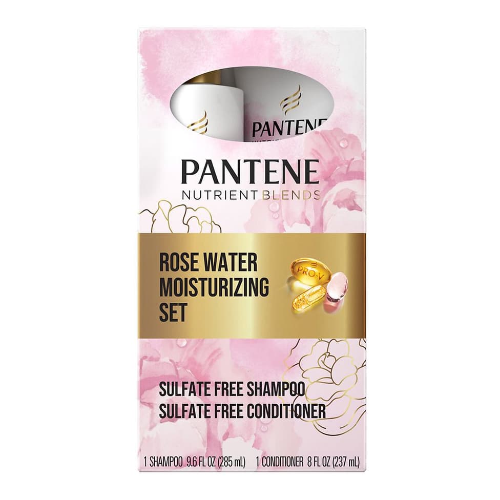 Miracle Moisture Boost Rose Water Sulfate Free Shampoo & Conditioner Fresh, Botanical