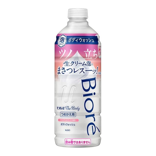 Biore U The Body Foam Type Body Soap, Brilliant Bouquet