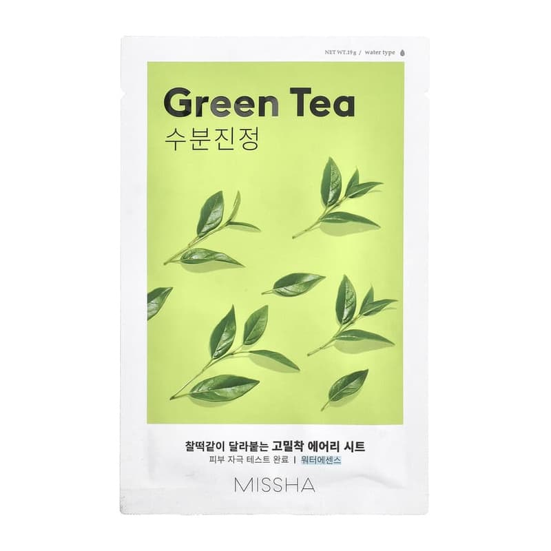Airy Fit Beauty Sheet Mask, Green Tea
