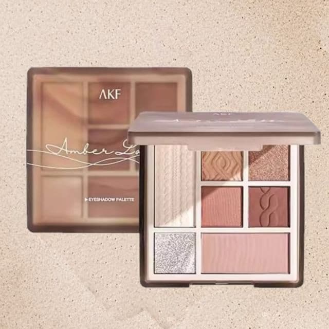 7 Colors Eyeshadow, #03 Amber Latte