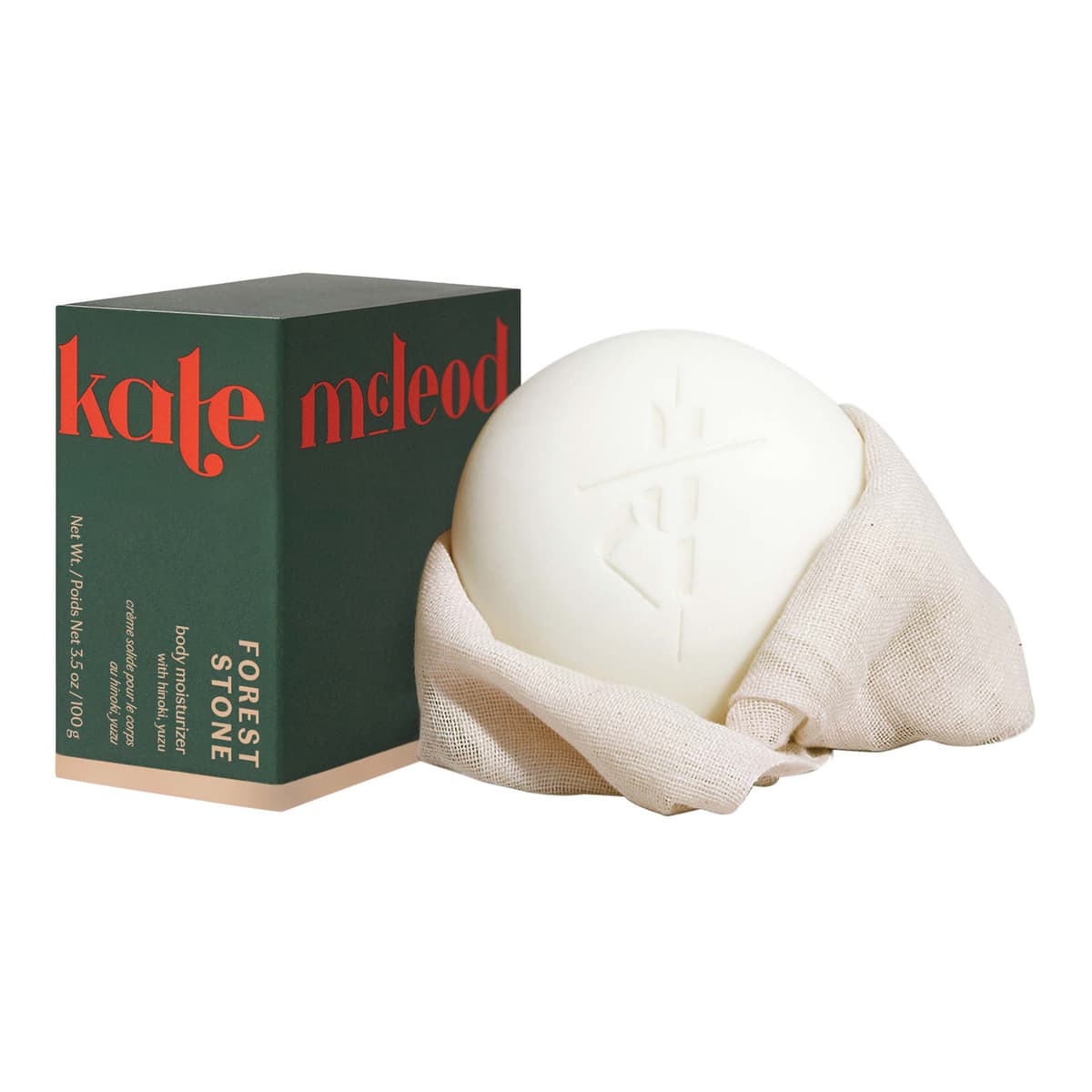 Forest Stone Solid Refillable Body Moisturizer