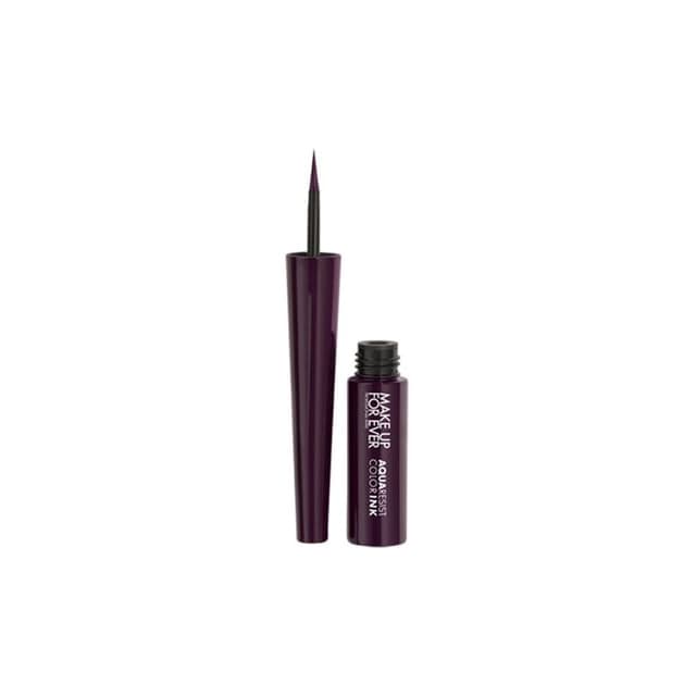 Aqua Resist Color Ink Liquid Eyeliner, #04 Matte Plum