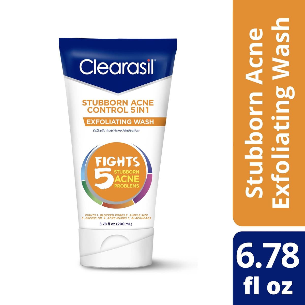 Stubborn Acne Control 5-In-1 Exfoliating Wash