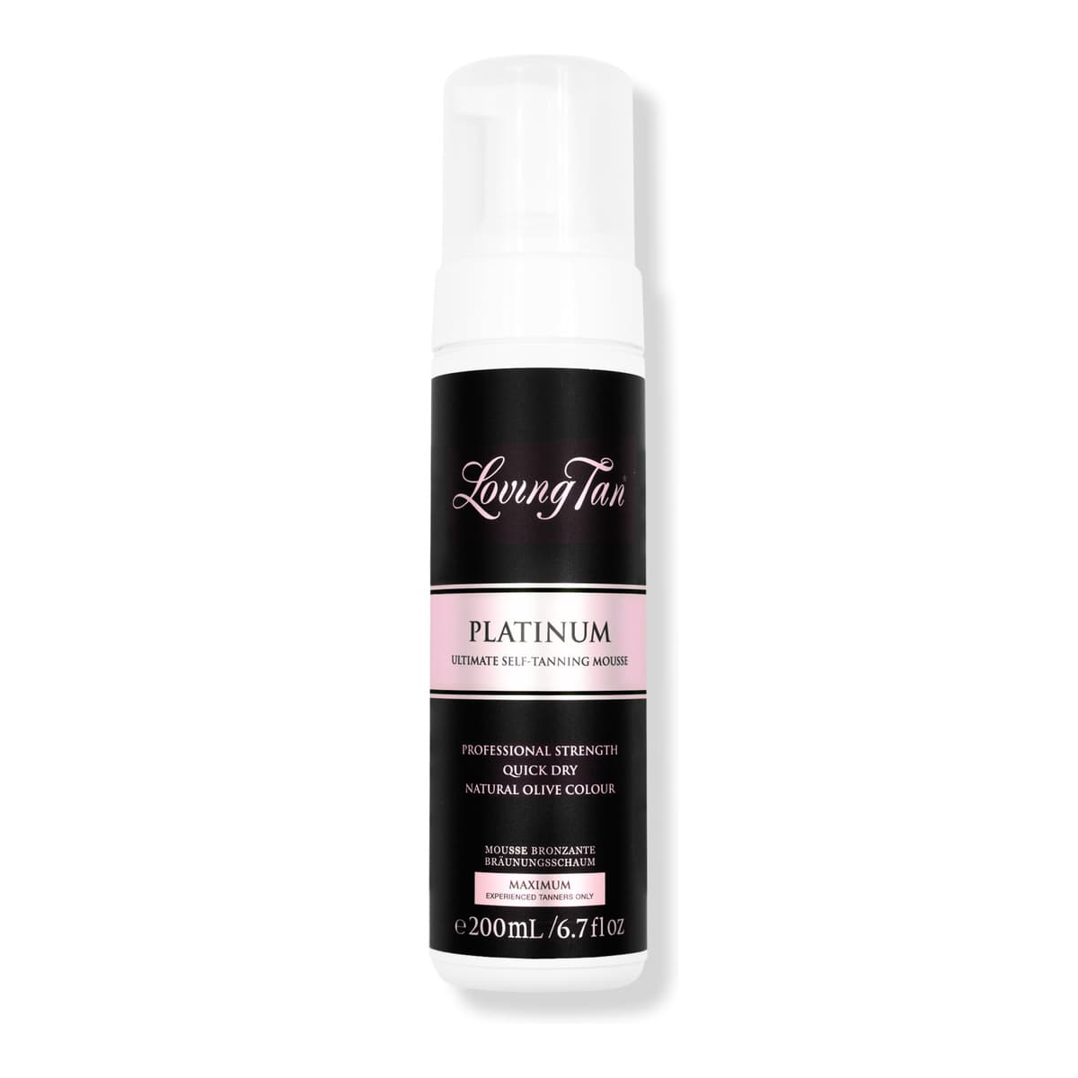 Platinum Ultimate Self Tanning Mousse