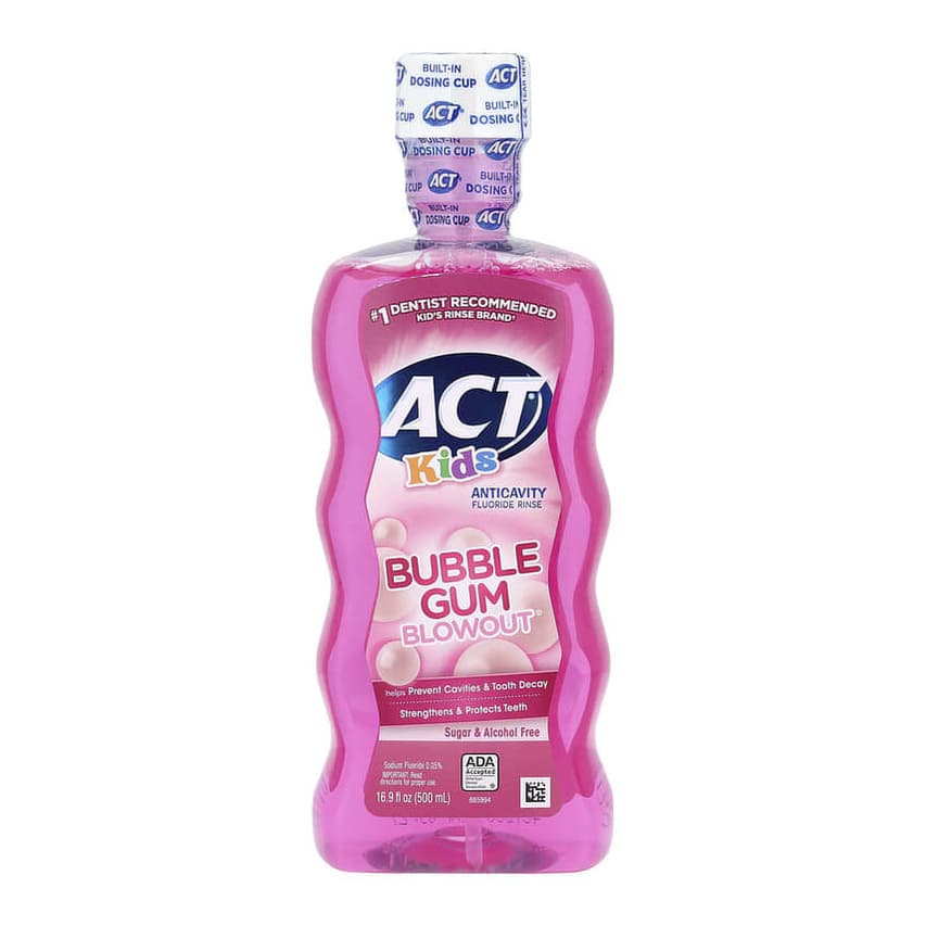 Kids, Anticavity Fluoride Rinse, Bubble Gum Blowout®, Sugar & Alcohol Free